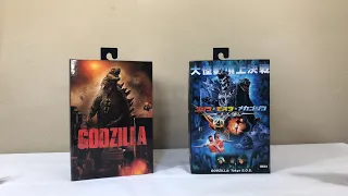 NECA Godzilla 2014 reissue & 2003 unboxing live