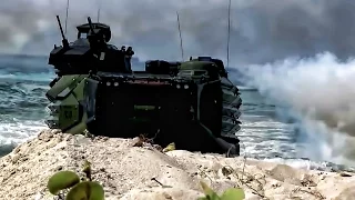U.S. Marines Amphibious Landing Demonstration