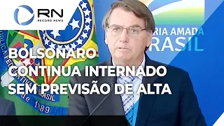 Bolsonaro evolui de forma satisfatória, segundo boletim médico