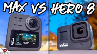 GoPro Hero 8 Black VS GoPro MAX | MONSTER Action Camera Battle!