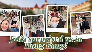 JULIA SURPRISED US IN HONG KONG! | Marjorie Barretto