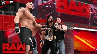 WWE 2K17 Custom Story - WTF The Shield Returns Raw 2017 ft. Fake Shield, Lesnar, Ellsworth - PART 6