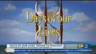 'Days of Our Lives' moves to Peacock beginning Sept. 12