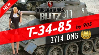 [-905-] WoT Blitz : T-34-85 : Double Ace Edition