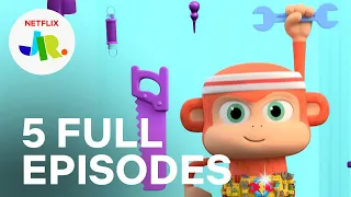 Chico Bon Bon Season 1 FULL EPISODE 5-10 Compilation 🙉 Netflix Jr