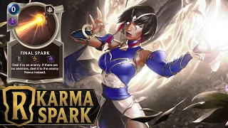 Karma Spark - Lux & Karma Deck - Legends of Runeterra A Curious Journey Gameplay