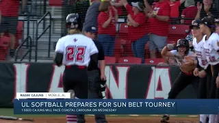 1 Seed Louisiana Softball Prepares for Sun Belt Tournament