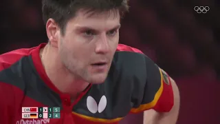 3 Top Rallies - Dimitrij Ovtcharov vs Fan Zhendong - Men's Team Final | Tokyo 2020 Olympics [4K 30F]