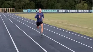 100 m dash: 12.4