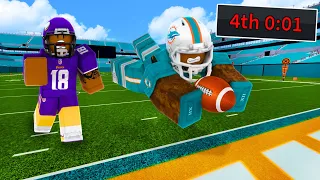 ATTEMPTING a 100 POINT COMEBACK In Roblox Football Fusion Again...
