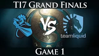 TI7 Grand Finals Liquid VS Newbee Game 1- Full Game