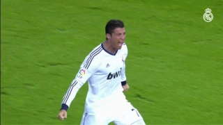 Cristiano Ronaldo goals against Real Sociedad at the Bernabéu