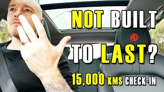 Are MG Cars built TO LAST? MG ZST 15000 Km Ownership Update
