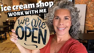 Come to Work With Me | 11-Hour Shift at My Ice Cream Shop
