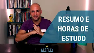 Resumos e horas de estudo | Pergunte para o Ale