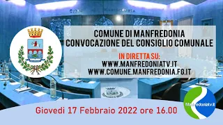 Consiglio Comunale del 17 Febbraio 2022