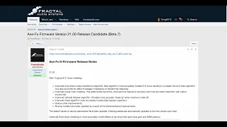 Axe-Fx III - Firmware 21.00 Release Candidate (Beta 7) Is Now Available!