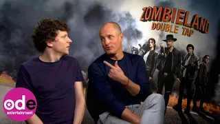 ZOMBIELAND 2: Jesse Eisenberg & Woody Harrelson Reveal Their Zombie Types