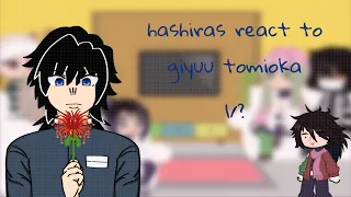 hashiras react to giyuu tomioka | sanegiyuu | 1/? | read desc