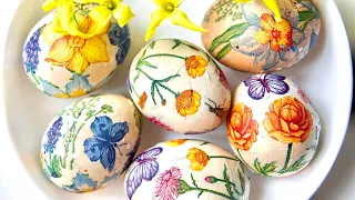 No need to buy paint. How to paint Easter eggs without paint.