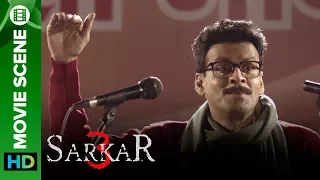 Funniest Speech by Manoj Bajpayee against Sarkar 'Amitabh Bachchan' | Sarkar 3