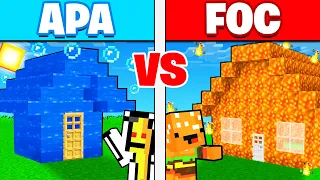 Baza Securizata de *APA* vs *FOC* in Minecraft!