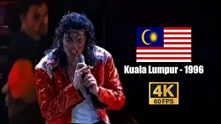 Michael Jackson | Beat It - Live in Kuala Lumpur October 29th, 1996 (4K60FPS)