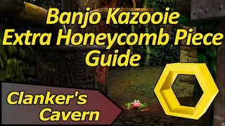 Collecting Extra Honeycomb Pieces in Clanker's Cavern - Banjo Kazooie Extra Honeycomb Piece Guide