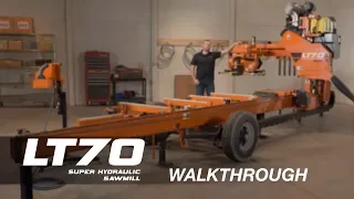 LT70 Super Hydraulic Portable Sawmill Walkthrough | Wood-Mizer