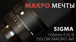 SIGMA 105 F2.8 DG DN Art MACRO Мечты!