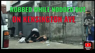 Robbed while noddin Streets of Philadelphia Kensington ave 10/16/22