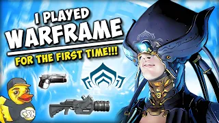 I Played "Warframe" for the First Time!!!