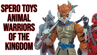 2023 Spero Toys Animal Warriors of the Kingdom Figures! POSING! SCALE with MARVEL LEGENDS + MORE!