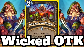 Stabbing the Opponent with a WICKED OTK!! | Hearthstone