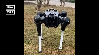 Robot Patrol 'Dog' Tested at Fresno Air National Guard Base #Shorts