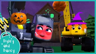 🎃 Haunted House Mystery! | Digley and Dazey | Spooky Halloween Cartoons