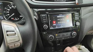 Nissan Rogue 2014 Установка магнитолы с Carplay