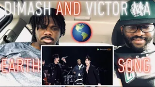 Dimash and Victor Ma Reaction!!! EARTH SONG