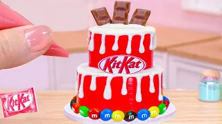 🍫 Sweet Miniature Kitkat With M&M Cake Decorating | Perfect 1000+ Miniature Ideas Chocolate Cake