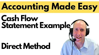 FA 46 - Statement of Cash Flows Example - Direct Method