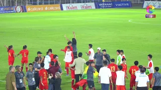 [LIVE] SEA Games 2023 Women's football Semi Final event between THAILAND vs MYANMAR