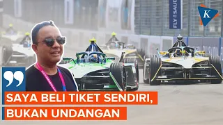 Anies Baswedan Beli Tiket Sendiri untuk Nonton Formula E 2023