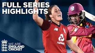 England v West Indies | Clean Sweep for England in 5-0 Victory! | England Women IT20 Highlights