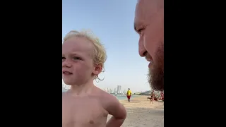 Conor McGregor tells his son to fight back