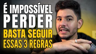 ⭐ 3 REGRAS PARA NÃO PERDER DINHEIRO NA BOLSA DE VALORES!