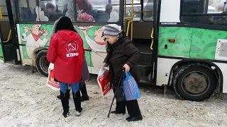 20160113 1133322016.01.13 - Иваново - Пикеты КПРФ в поддержку Владимира Клёнова на Меланжевом