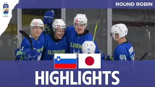 Highlights: Slovenia vs Japan | 2024 #MensWorlds Division 1A