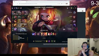 Tyler1 trolling his team with generated Annie Build
