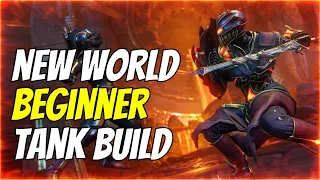 🛡 Almost Immortal Beginner Tank Build | New World