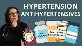 Hypertension (High Blood Pressure) Antihypertensive Pharmacology Explained!